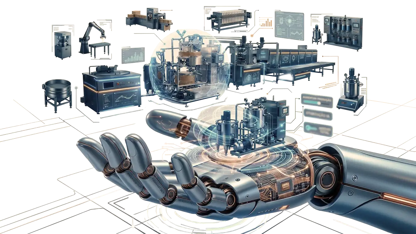 Linha completa de maquinário industrial e encartuchadeiras Dutramach